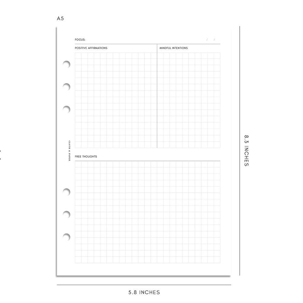 Cloth & Paper Inserts